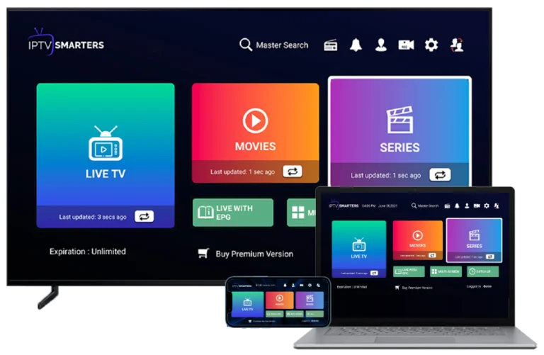 Aplicación IPTV Smarters